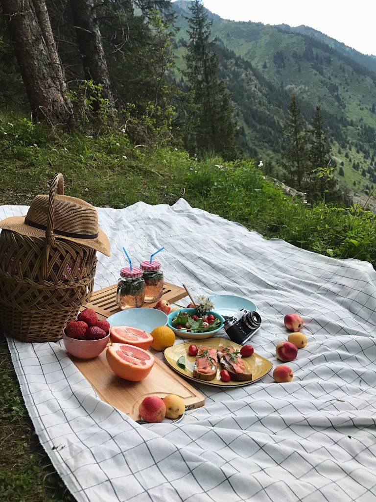 Стильный пикник для лета